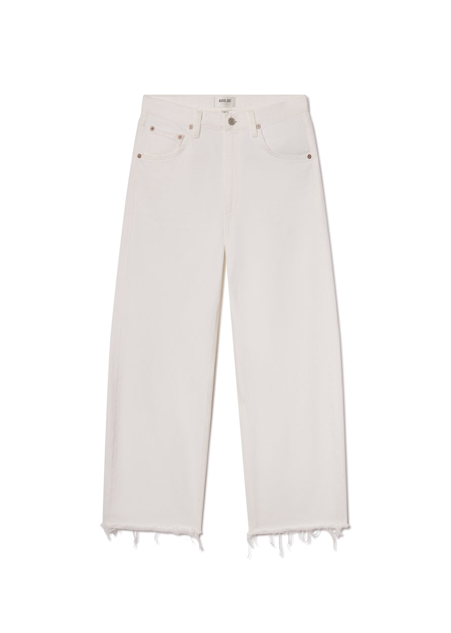 Low Curve Fray Jeans milkshake