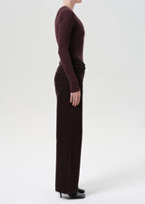 Low Curve Jeans sloe berry
