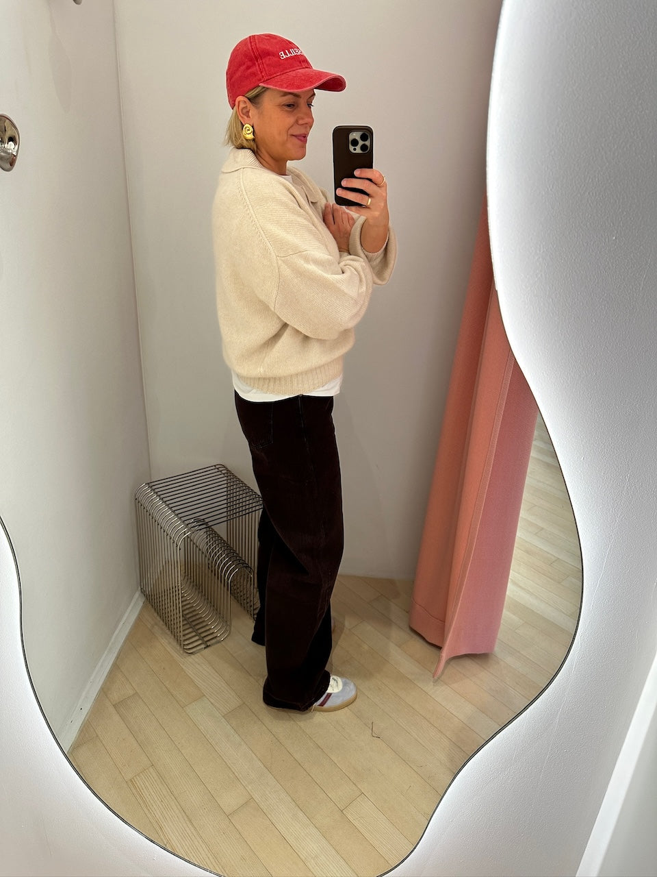 Low Curve Jeans sloe berry