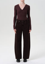 Low Curve Jeans sloe berry