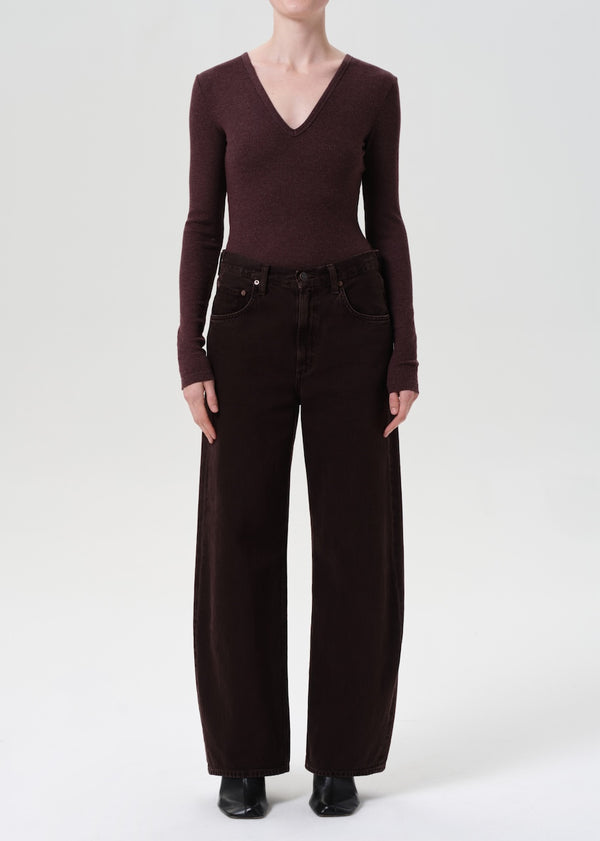 Low Curve Jeans sloe berry