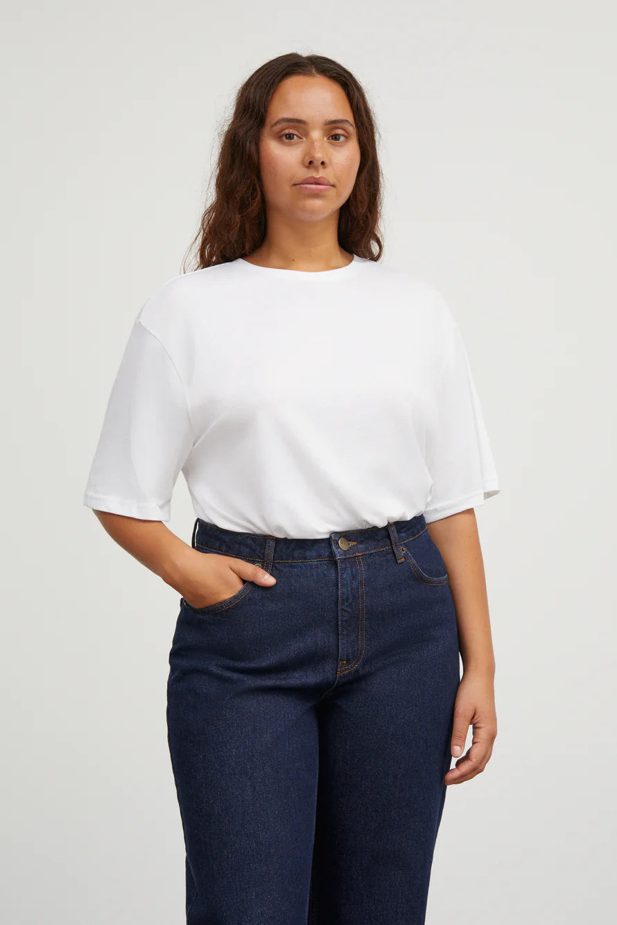 Andy Oversize Tee optic white