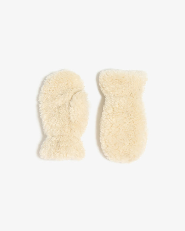 Coco Bouclette Gloves oat