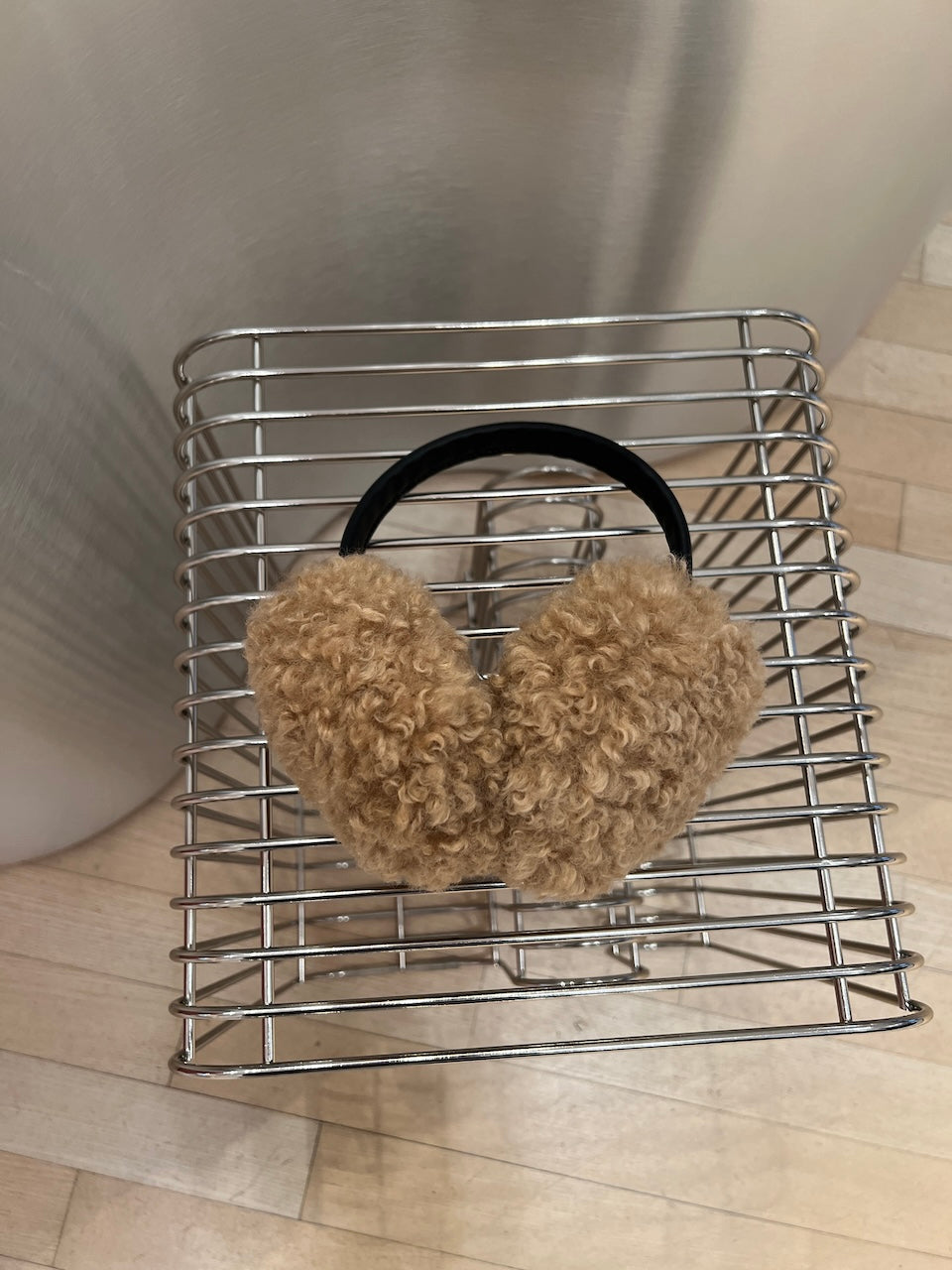 Esme Bouclette Earmuffs camel