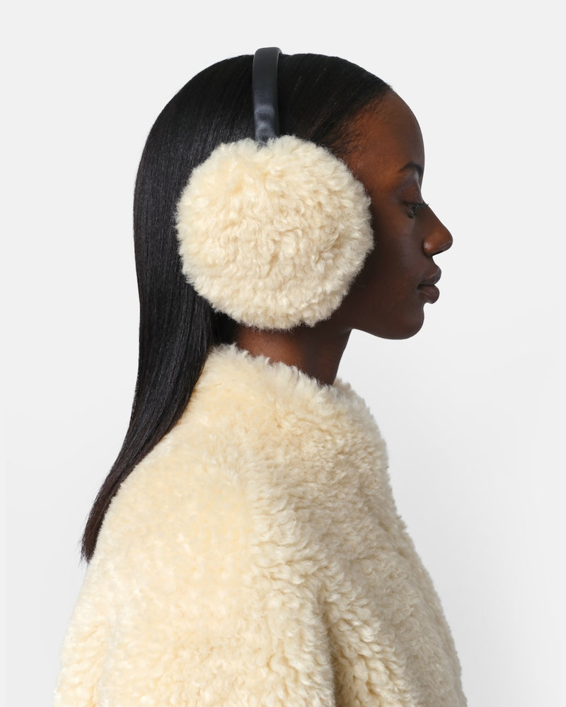 Esme Bouclette Earmuffs oat