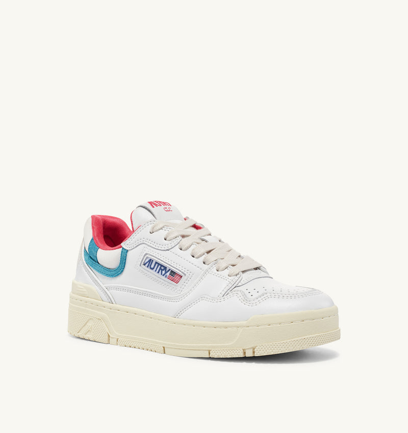 Autry CLC Sneaker white blue red