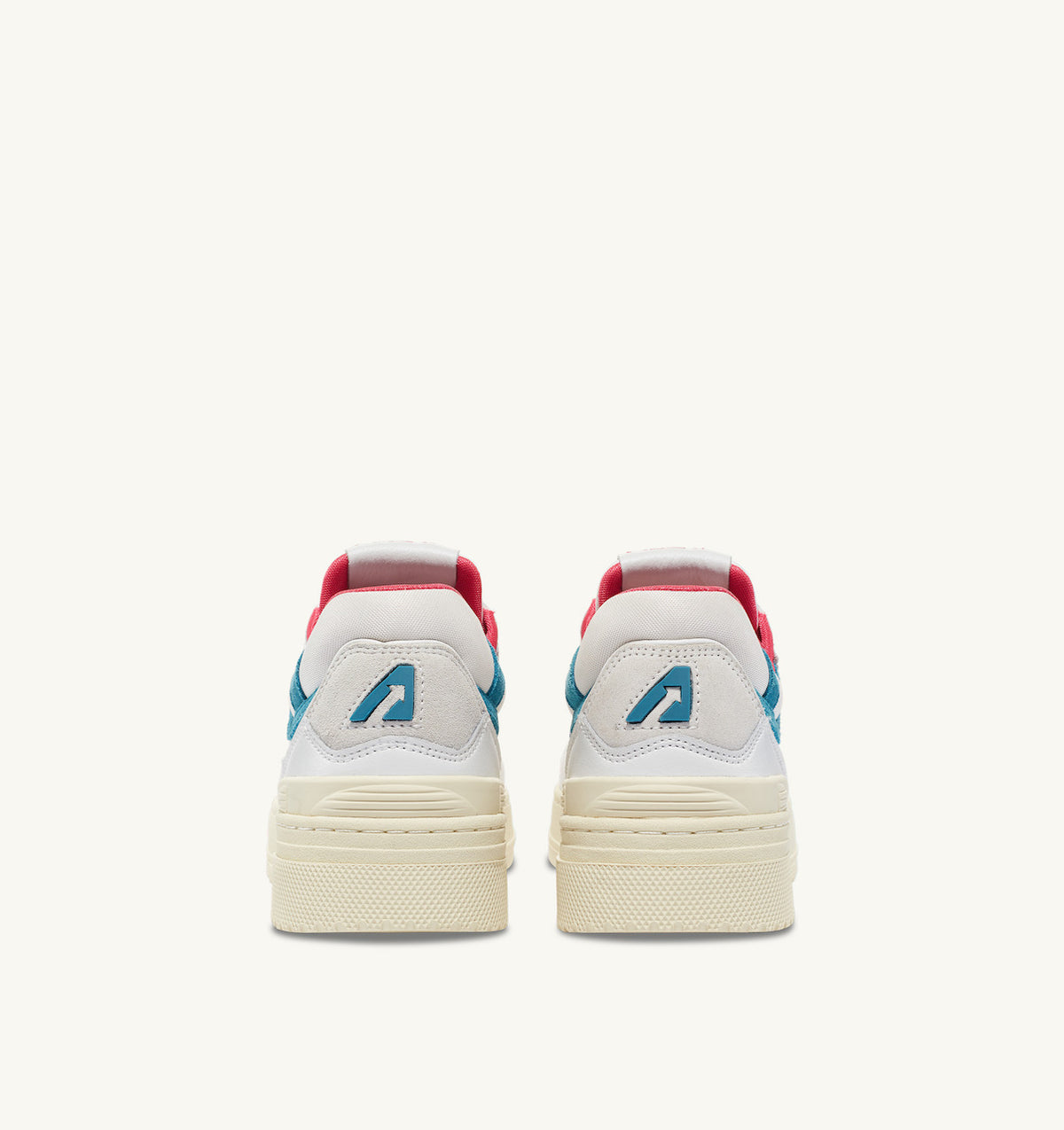Autry Rookie Sneaker weiB blau rot aest