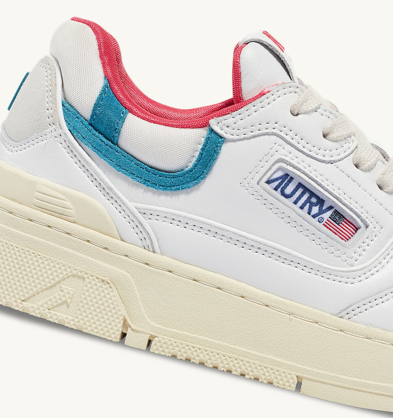 Autry CLC Sneaker white blue red