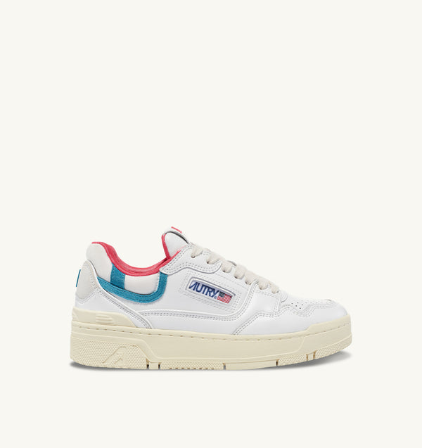 Autry CLC Sneaker white blue red