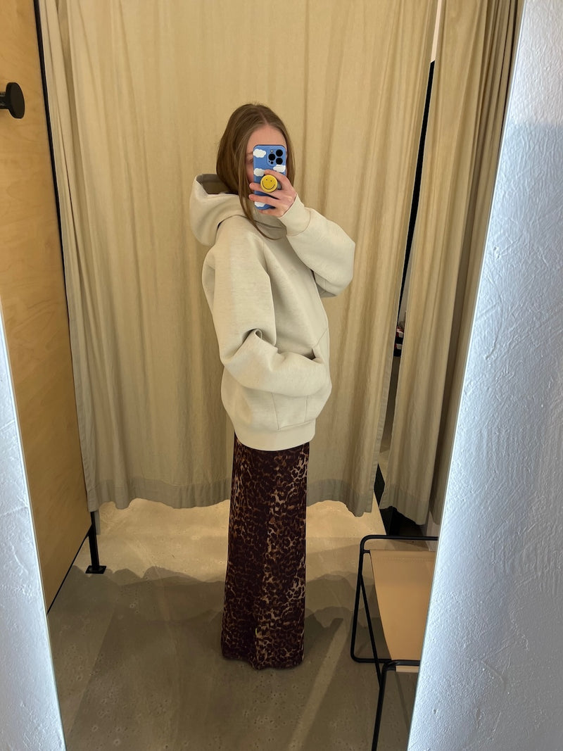 Hoodie Unisex neoprene cream