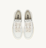 Autry Medalist Platform Sneaker all white