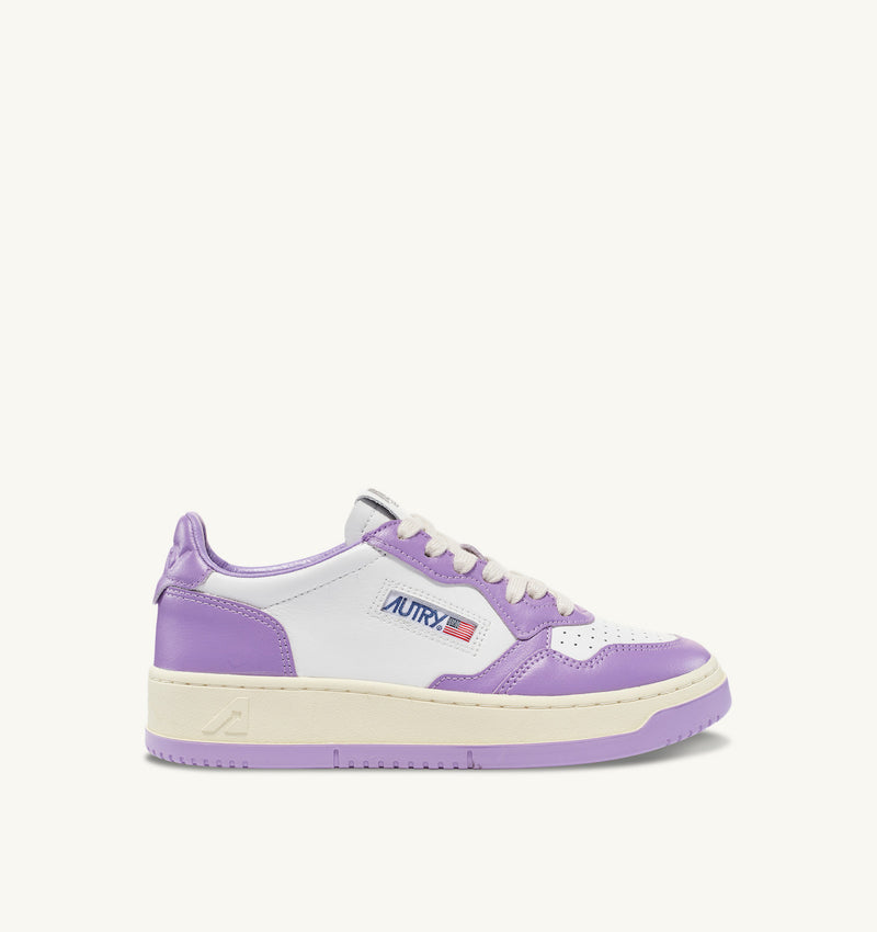 Autry Medalist Sneaker bicolor lavender