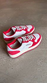 Autry Medalist Sneaker hairy red