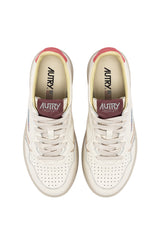 Autry Medalist Sneaker nubuk elephant white rose