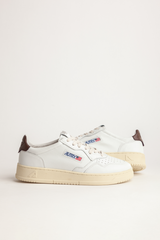 Autry Medalist Sneaker white brown