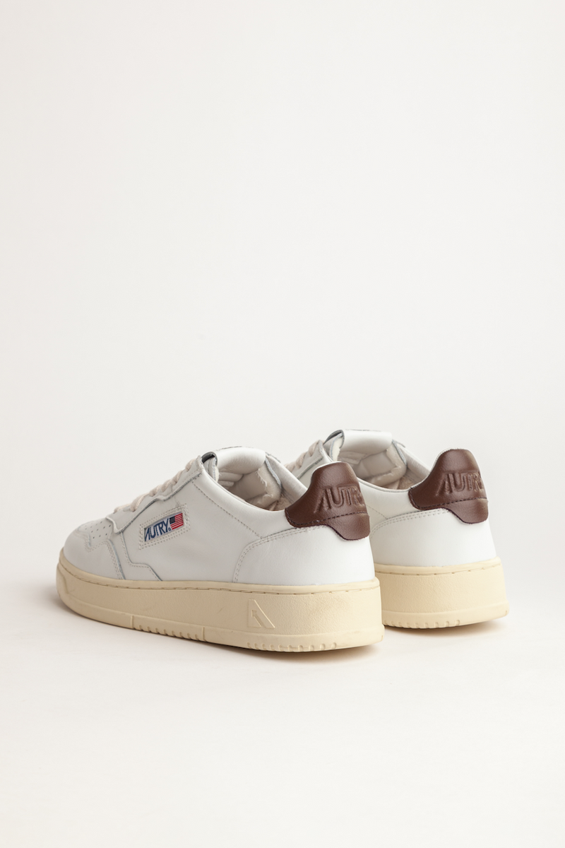 Autry Medalist Sneaker white brown