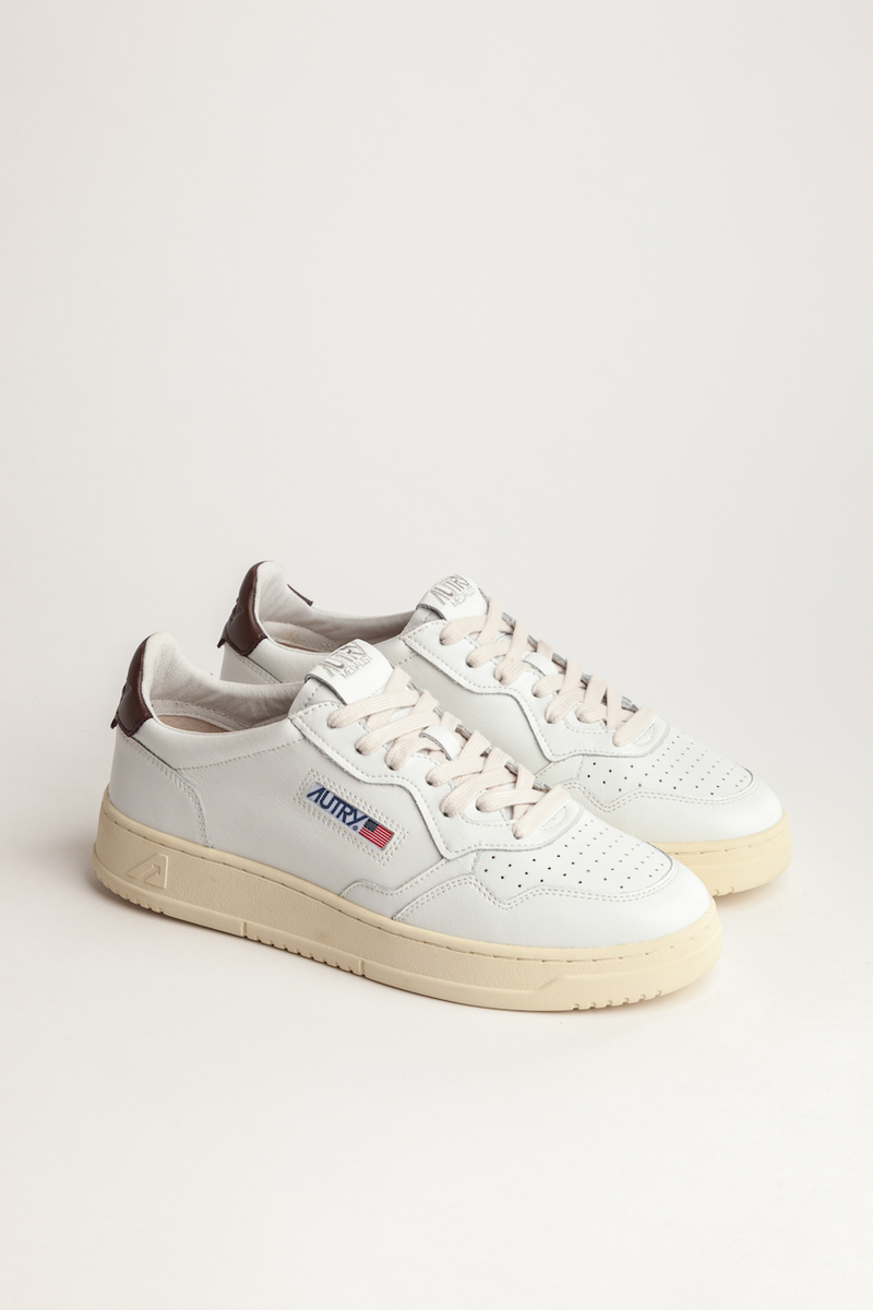 Autry Medalist Sneaker white brown