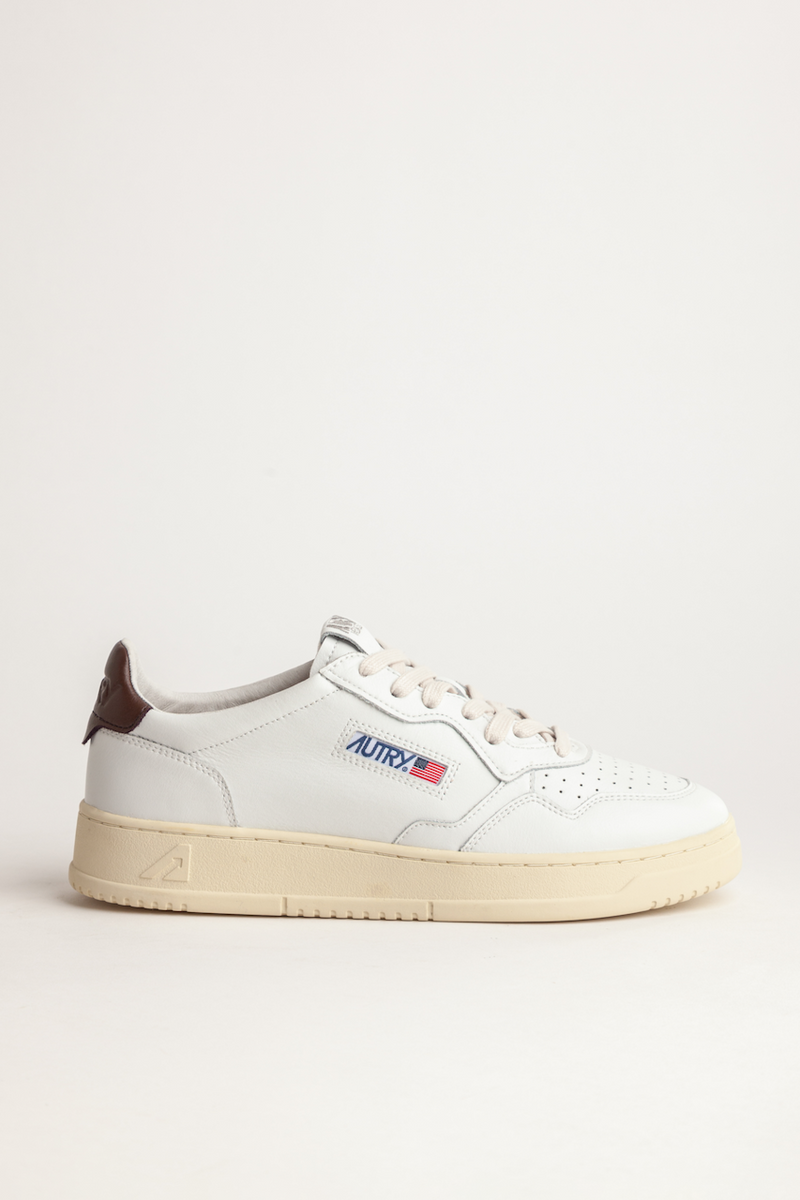 Autry Medalist Sneaker white brown