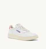 Autry Medalist Sneaker white coral