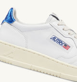 Autry Medalist Sneaker white metallic blue