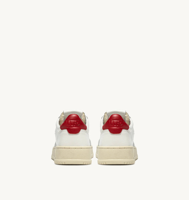 Autry Medalist Sneaker white red