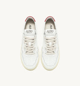 Autry Medalist Sneaker white red