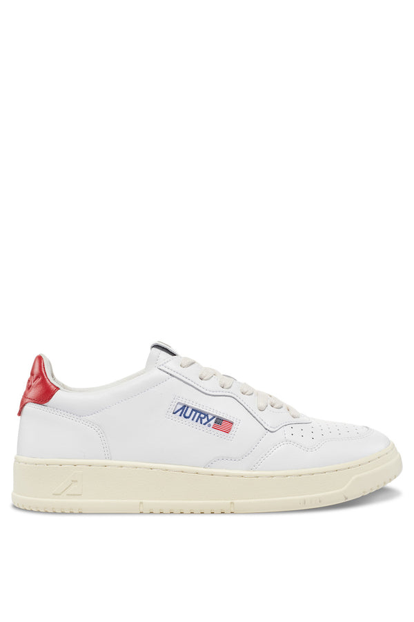 Autry Medalist Sneaker white red