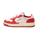 Autry Medalist Sneaker hairy red