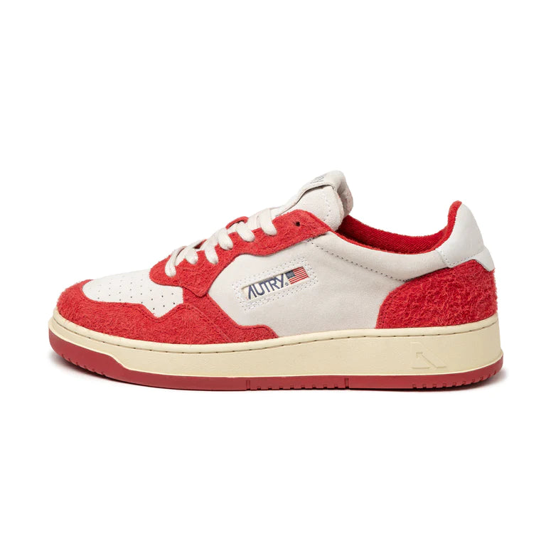 Autry Medalist Sneaker hairy red