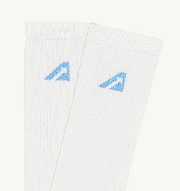 Socks Main Unisex white/azure