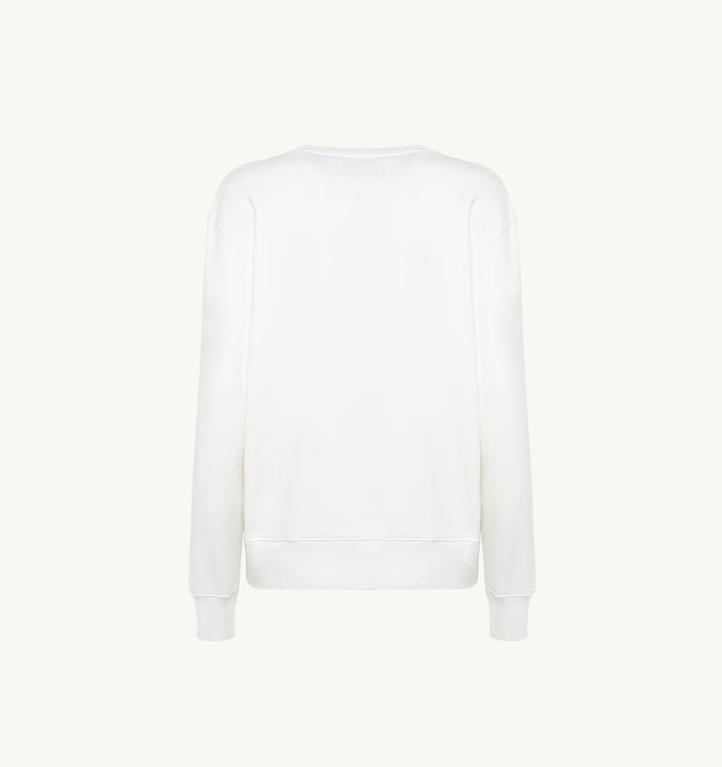 Sweatshirt Main Wom Apparel white