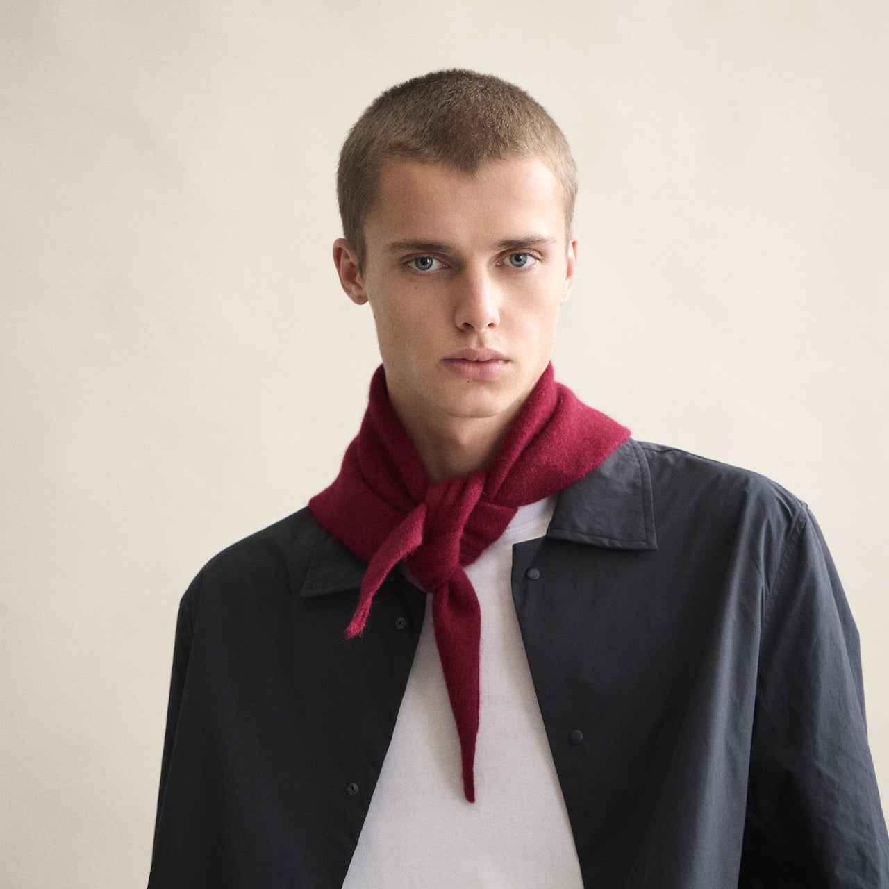 Sophie Scarf Bandana wine