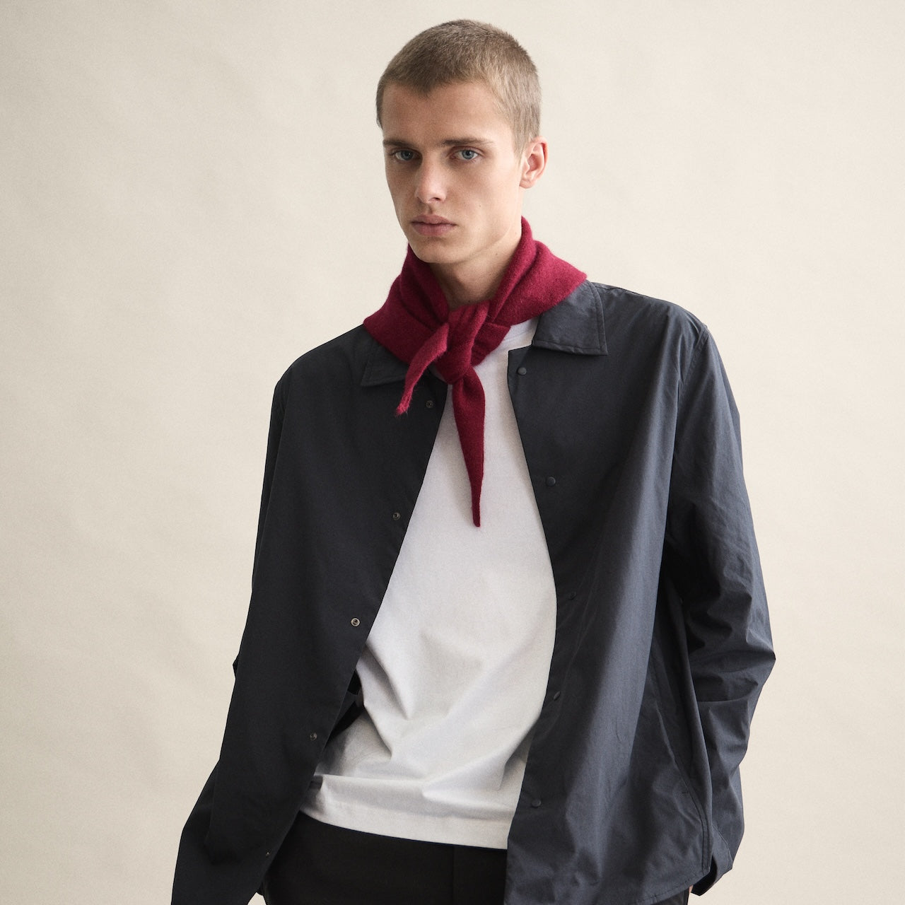 Sophie Scarf Bandana wine