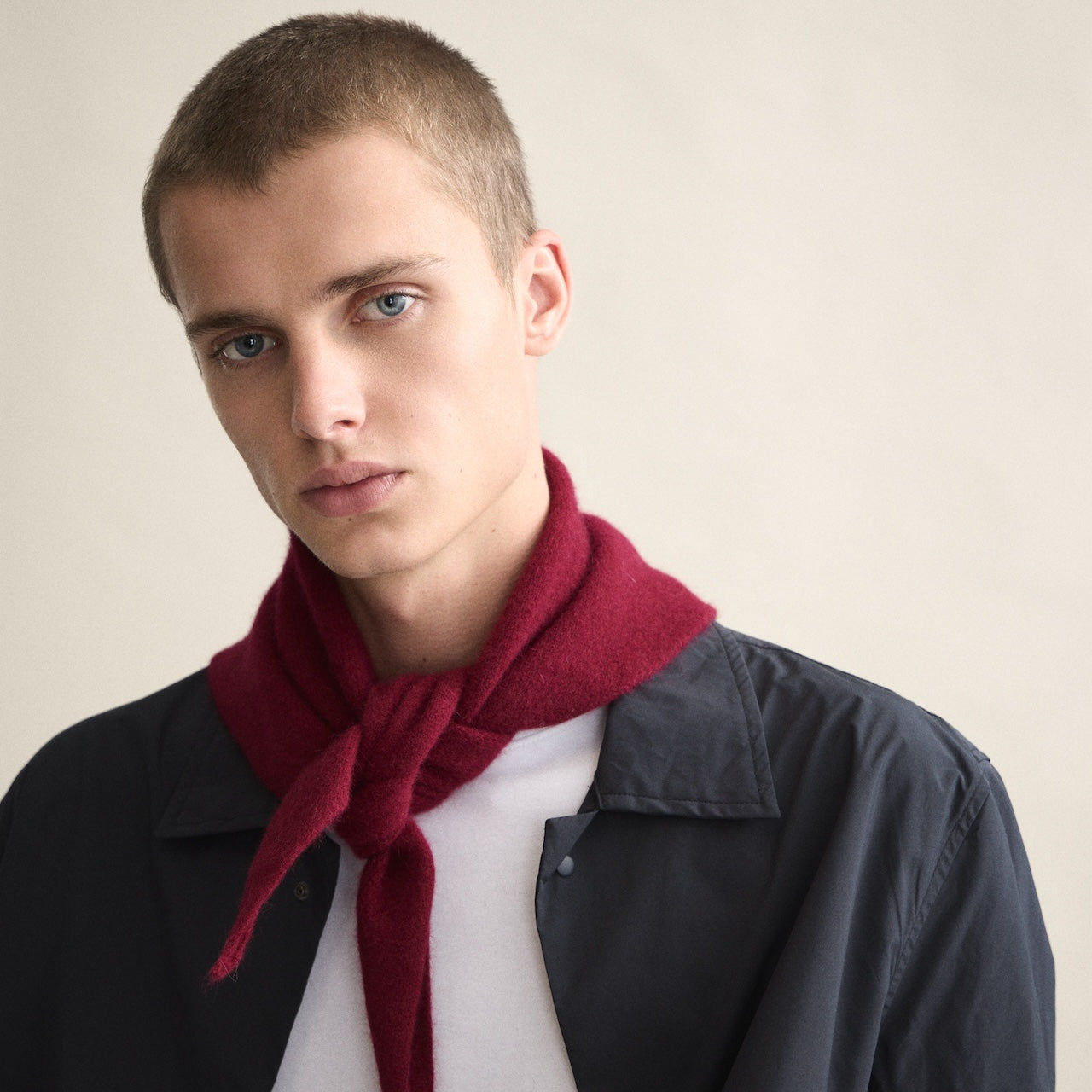 Sophie Scarf Bandana wine