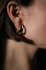 Onda Earrings goldplated