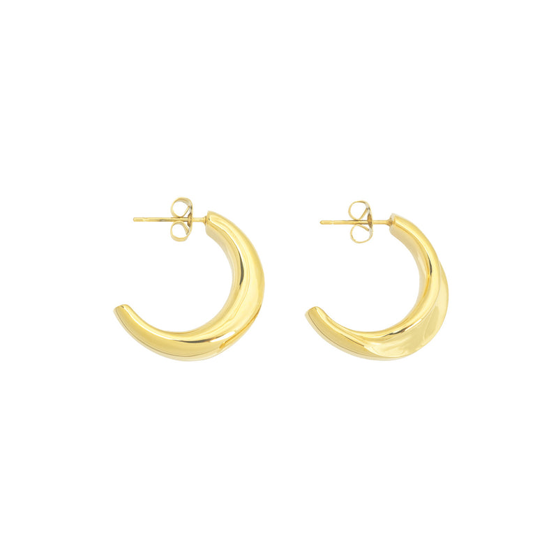 Onda Earrings goldplated