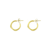 Twine Earrings goldplated