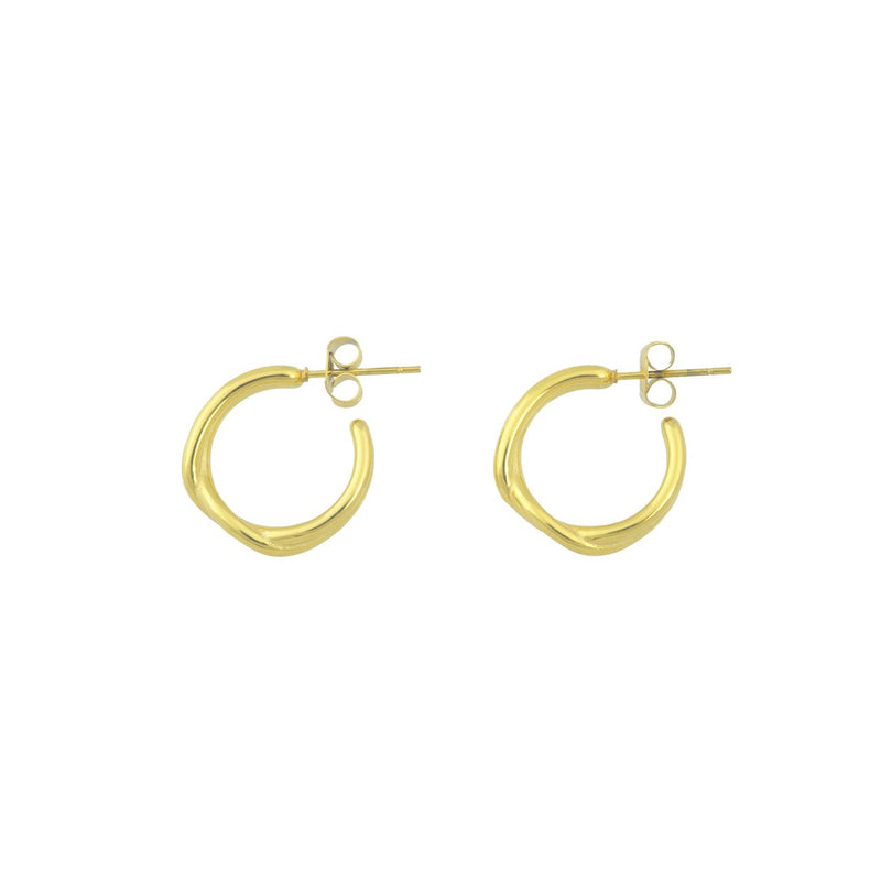 Twine Earrings goldplated