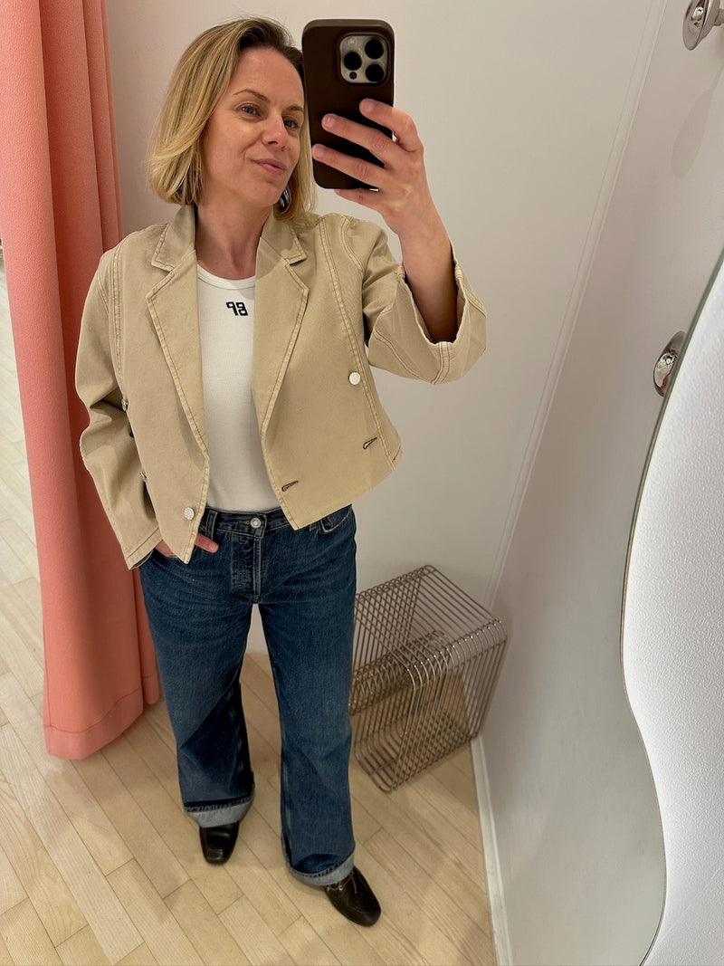 Bianka Blazer Jacket feather grey