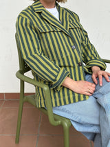 Bina Blazer snake eye stripe