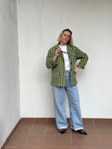 Bina Blazer snake eye stripe