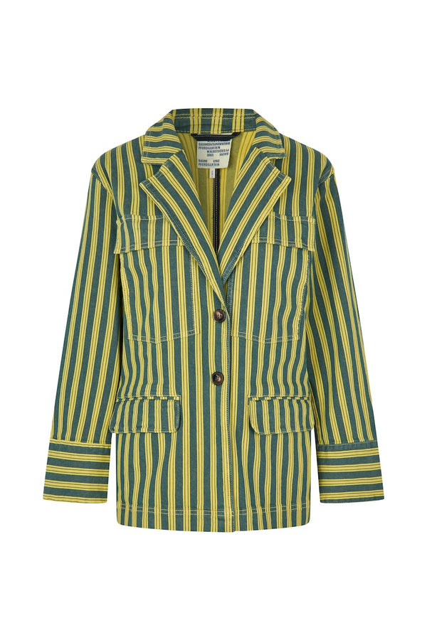 Bina Blazer snake eye stripe