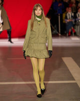 Bolie Blazer straw yellow tweed