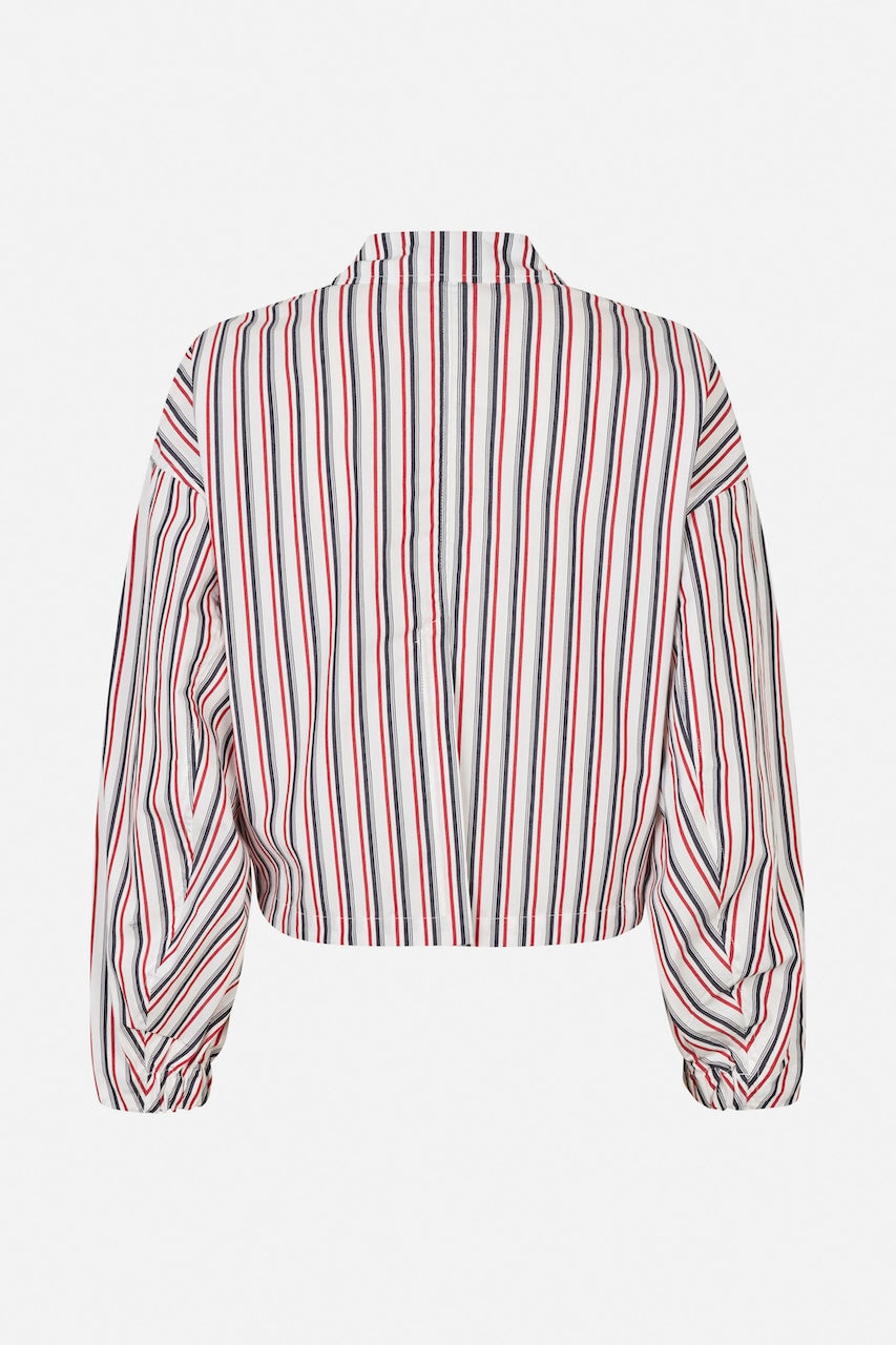 Bryce Shirt haute red stripe
