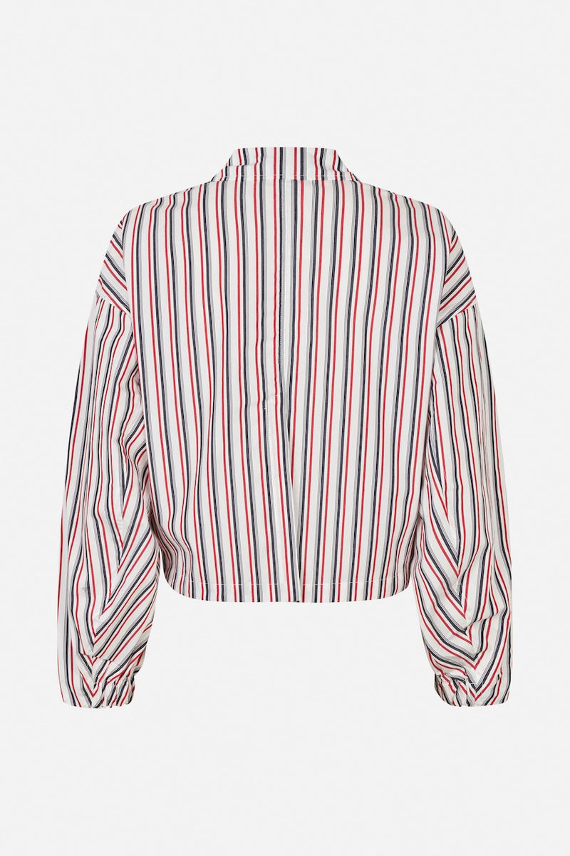 Bryce Shirt haute red stripe