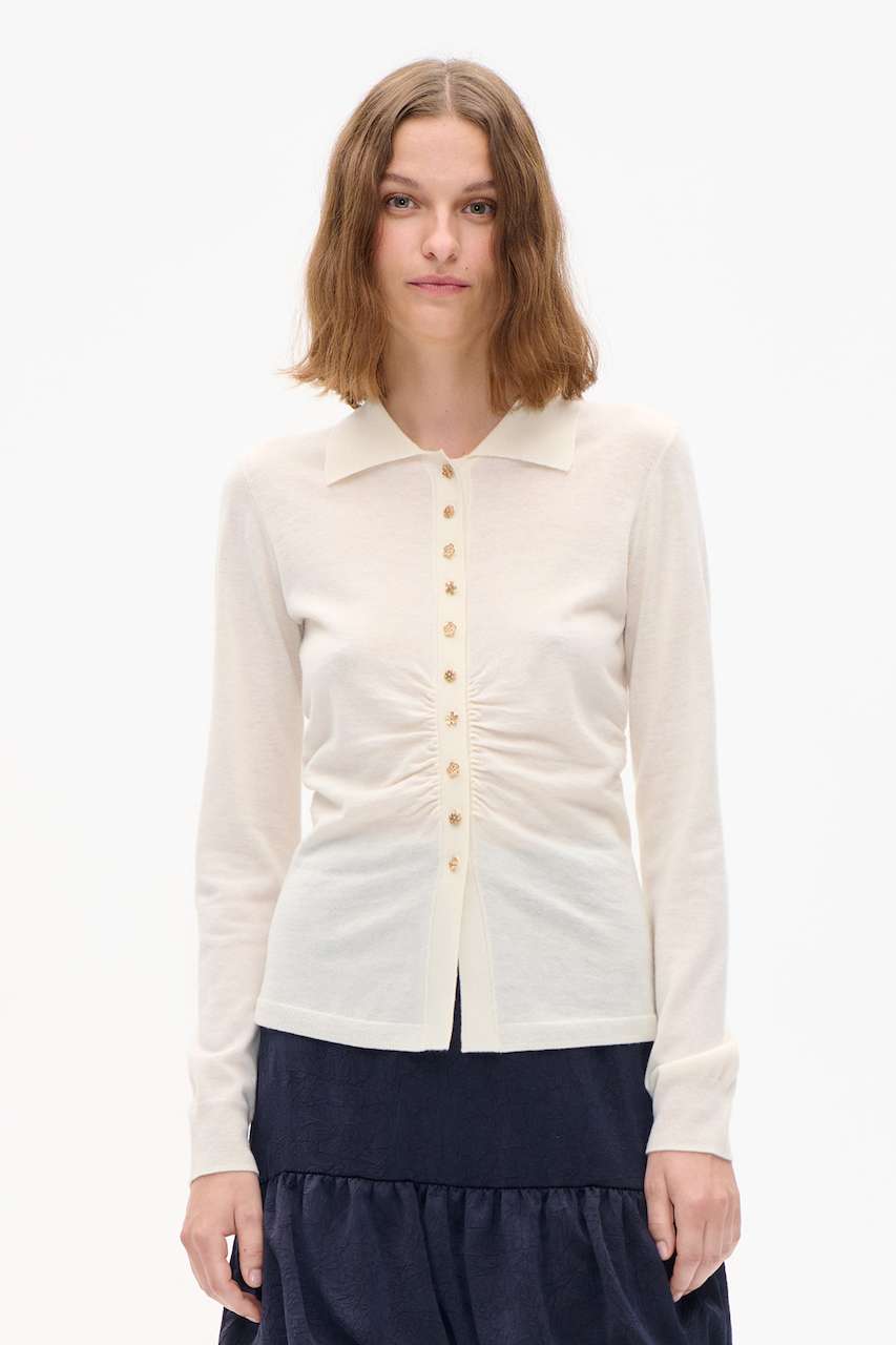Camiline Cardigan cream