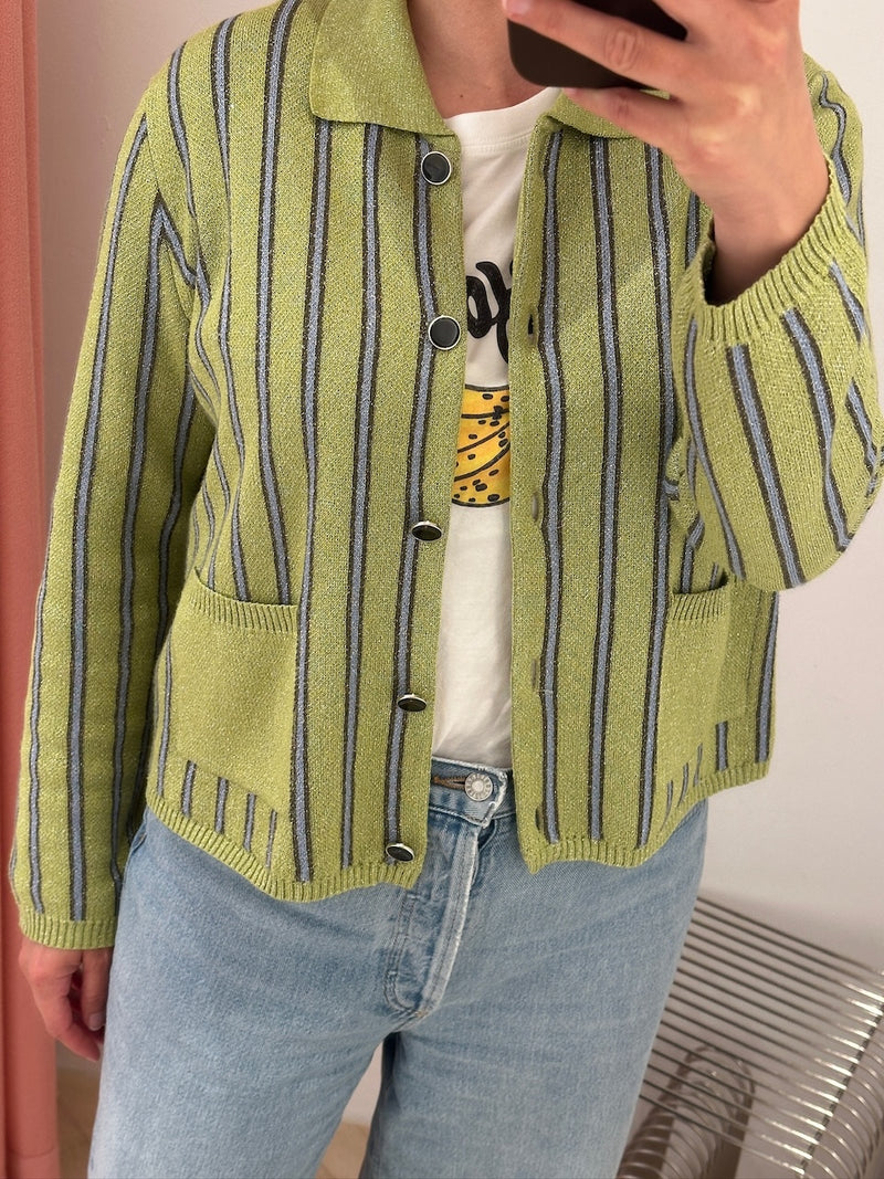 Capera Cardigan lux dark citron