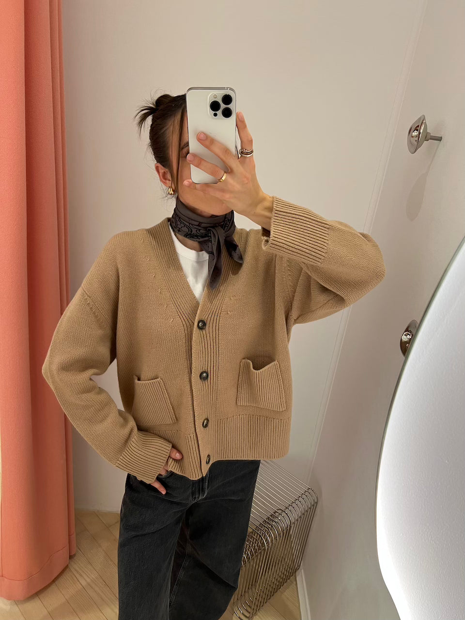 Cataline Cardigan burro caramel