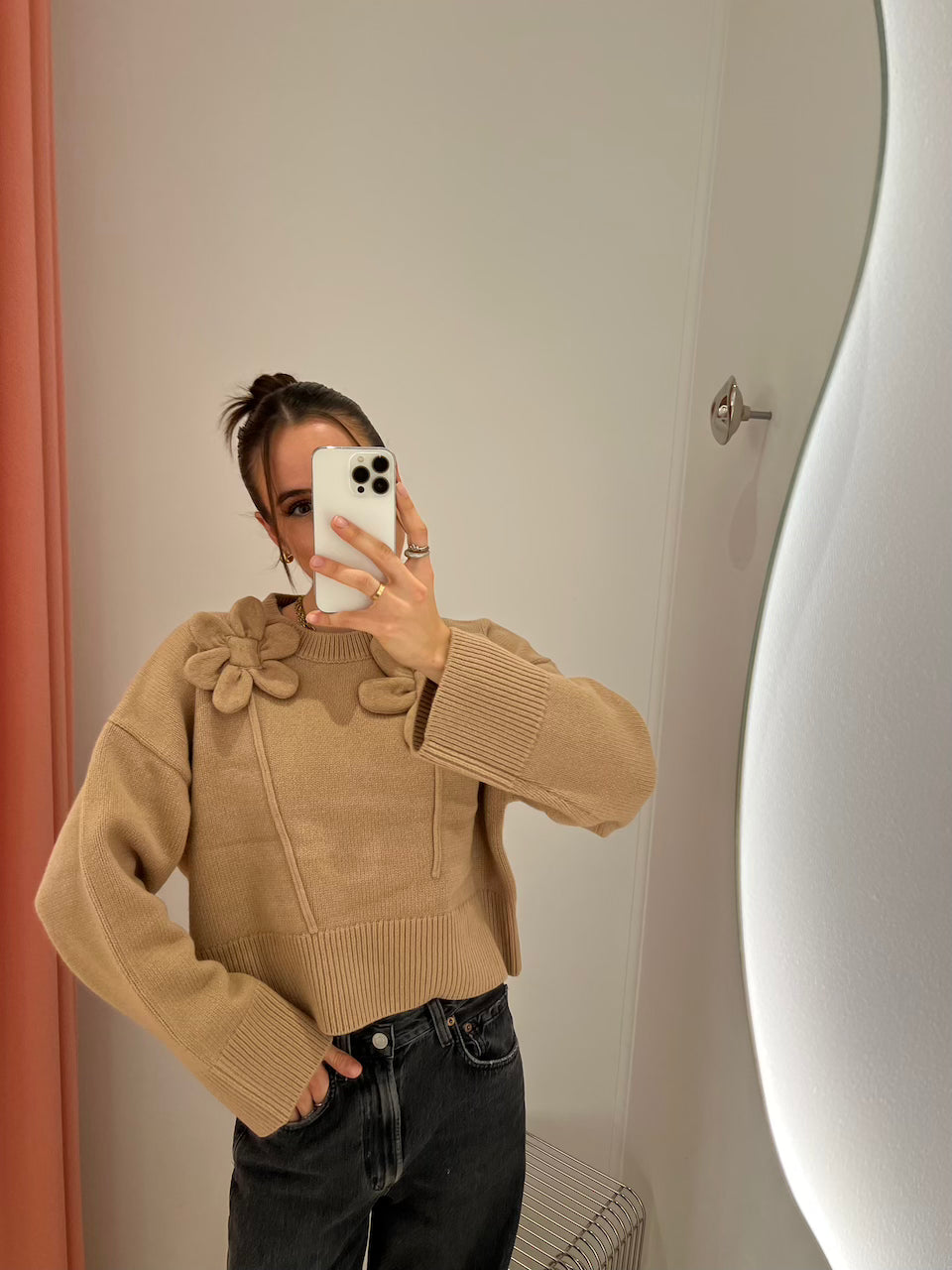 Cenia Pullover burro camel