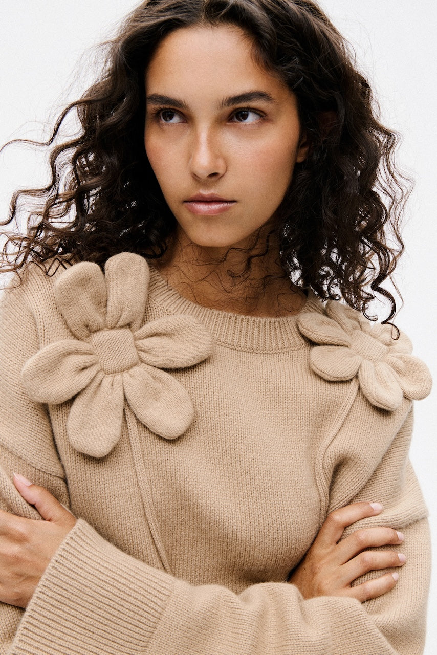 Cenia Pullover burro camel